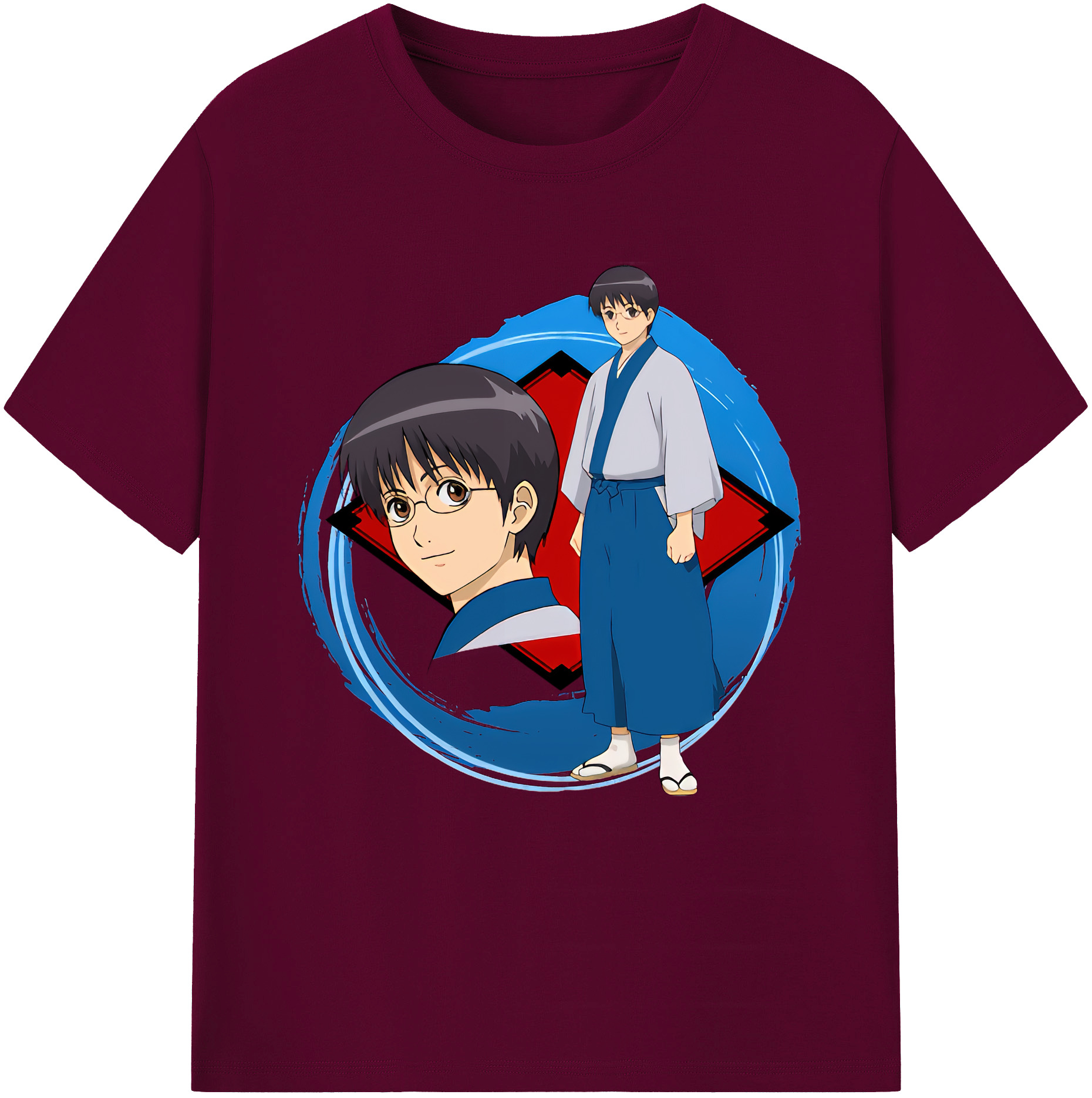 （画像用） ぎんたま 坂田銀時（さかたぎんとき） 神楽 志村新八（しむら しんぱち） GINTAMA Sakata Gintoki Kagura Shimura Shinpachi レディースカジュアルプリントTシャツ（綿100％）